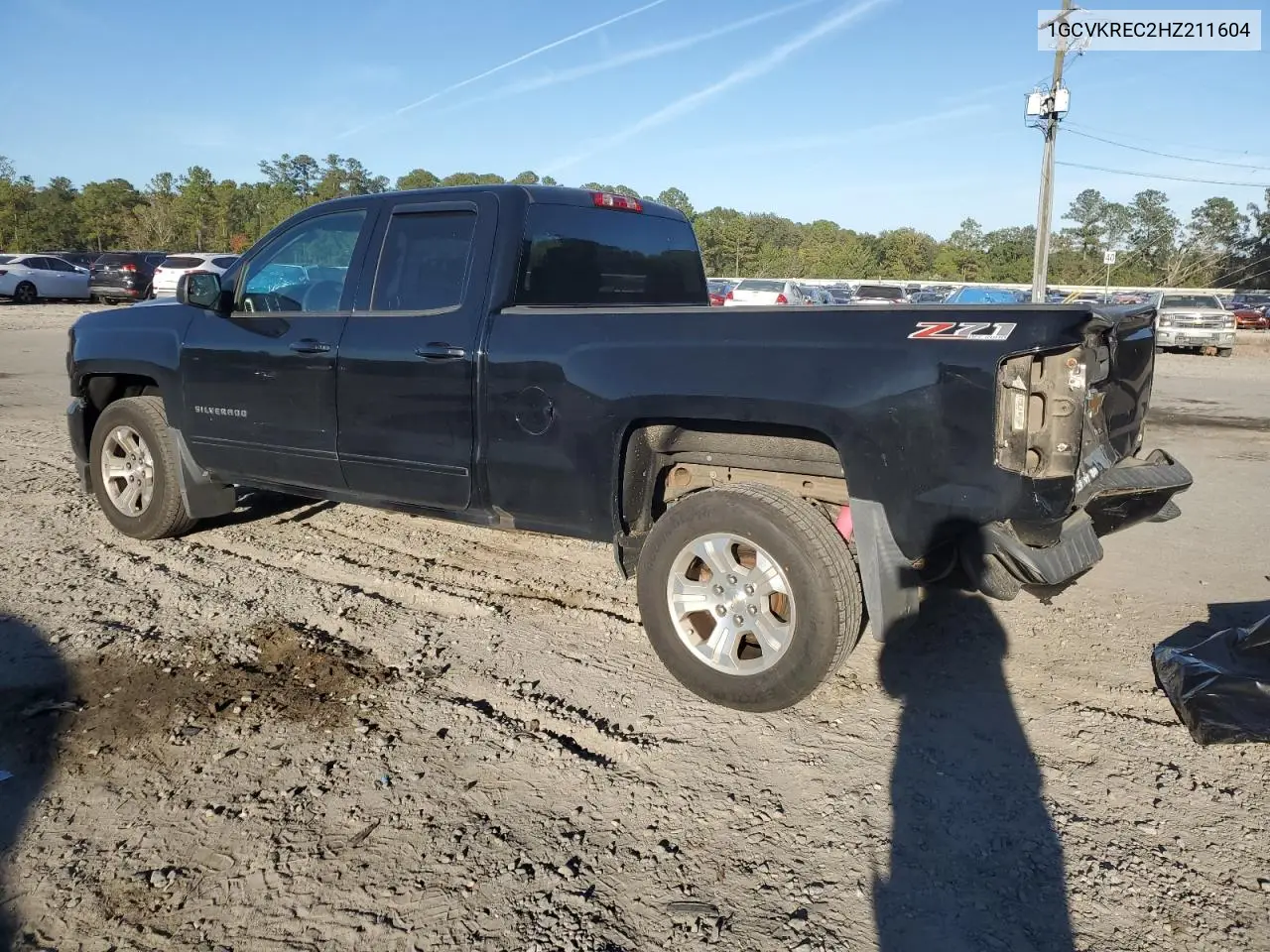 1GCVKREC2HZ211604 2017 Chevrolet Silverado K1500 Lt