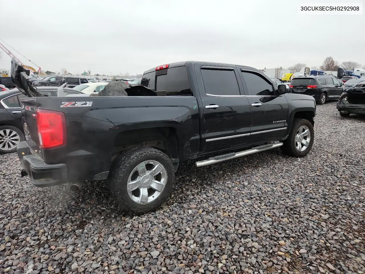 3GCUKSEC5HG292908 2017 Chevrolet Silverado K1500 Ltz