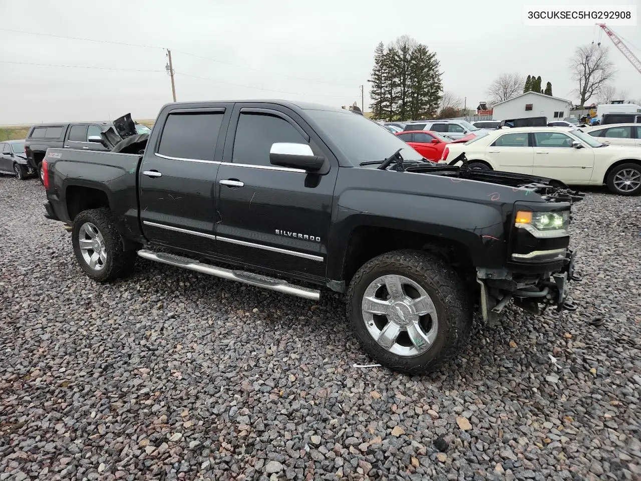 3GCUKSEC5HG292908 2017 Chevrolet Silverado K1500 Ltz