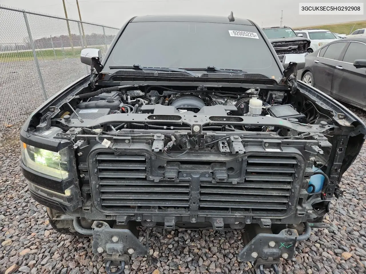 3GCUKSEC5HG292908 2017 Chevrolet Silverado K1500 Ltz