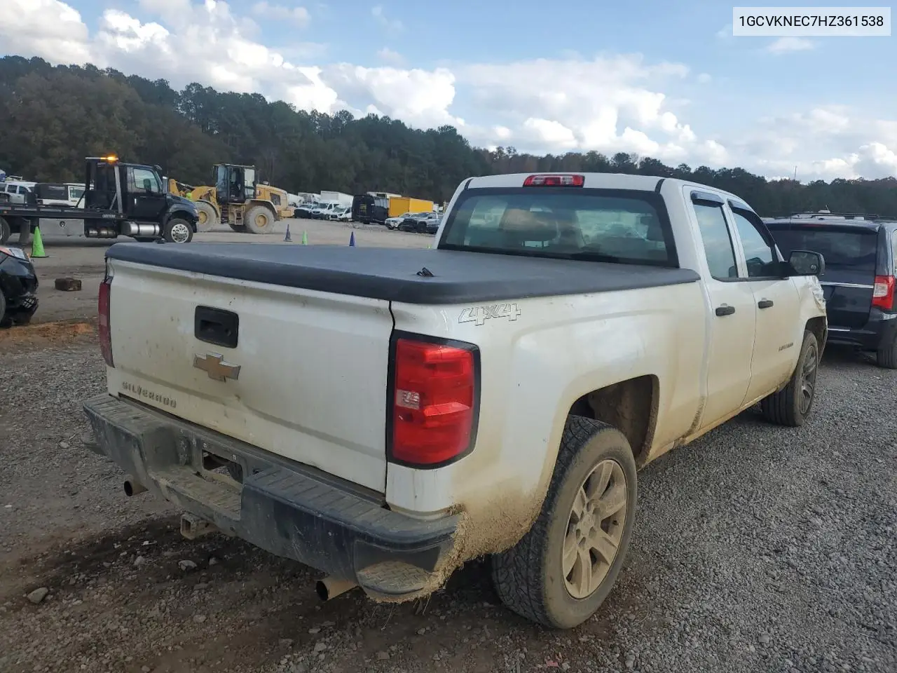 1GCVKNEC7HZ361538 2017 Chevrolet Silverado K1500