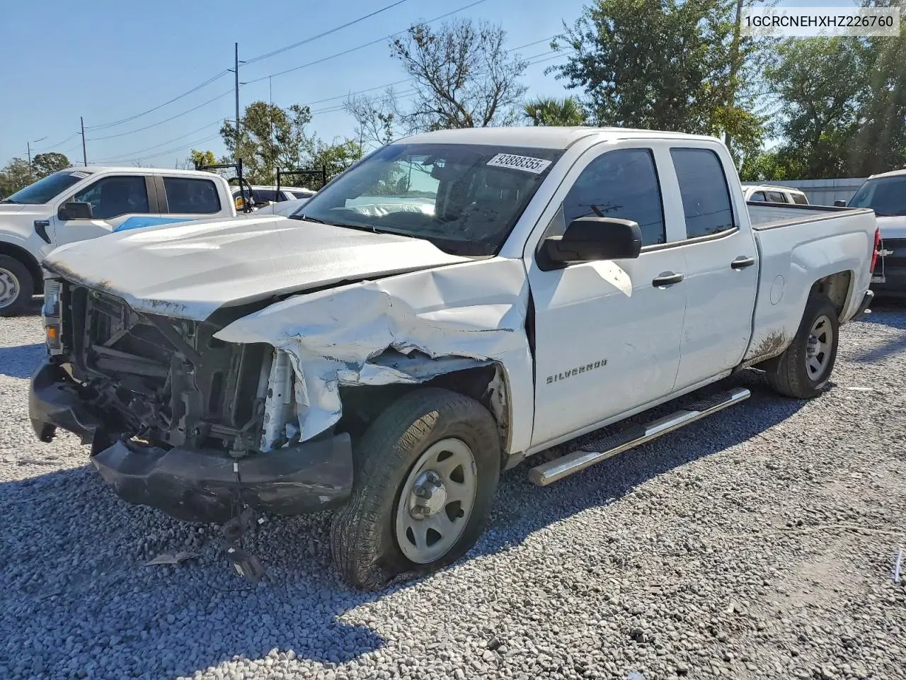 1GCRCNEHXHZ226760 2017 Chevrolet Silverado C1500