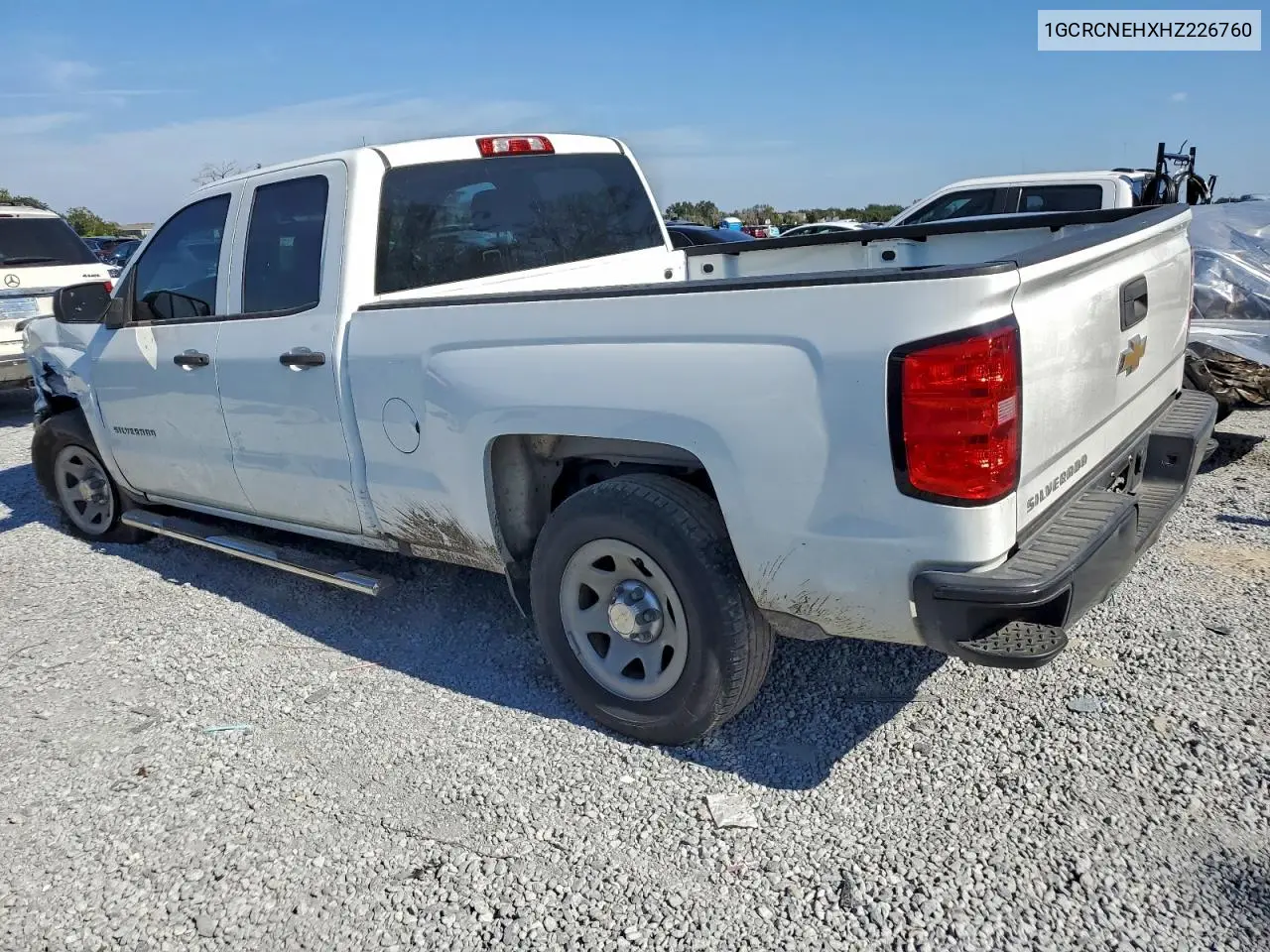 1GCRCNEHXHZ226760 2017 Chevrolet Silverado C1500
