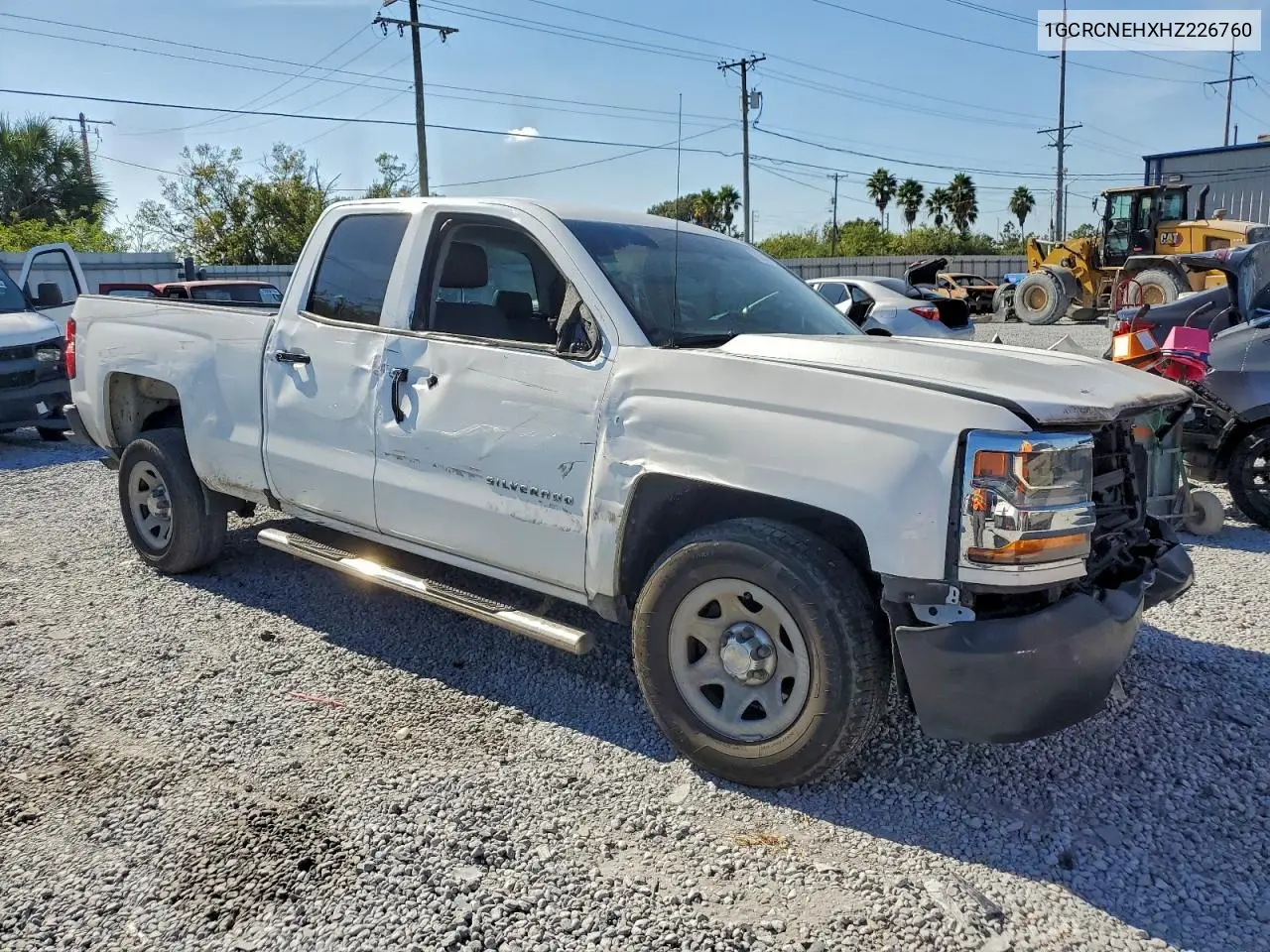 1GCRCNEHXHZ226760 2017 Chevrolet Silverado C1500