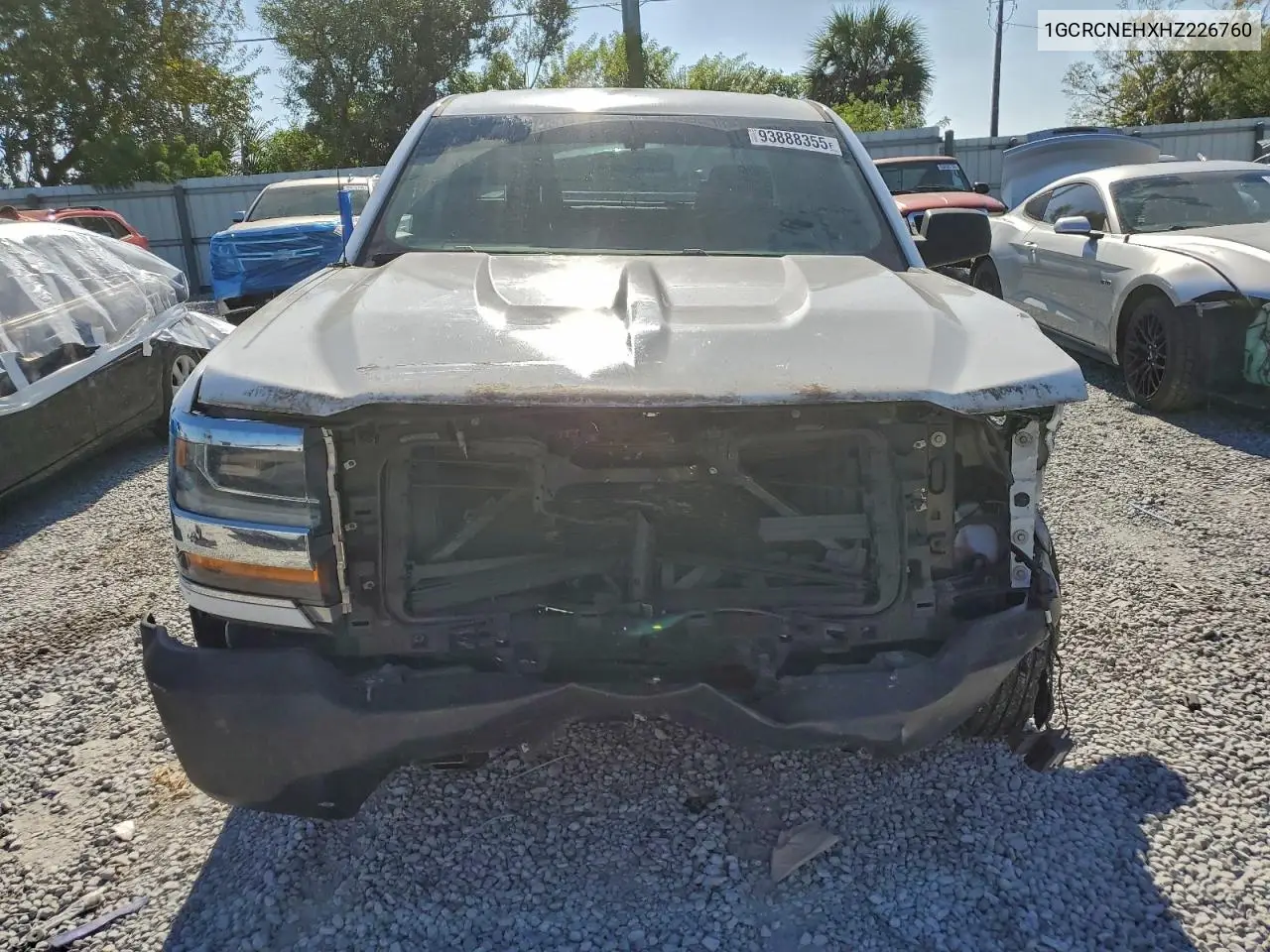 1GCRCNEHXHZ226760 2017 Chevrolet Silverado C1500
