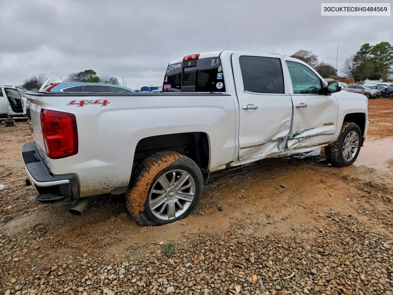 3GCUKTEC8HG484569 2017 Chevrolet Silverado K1500 High Country
