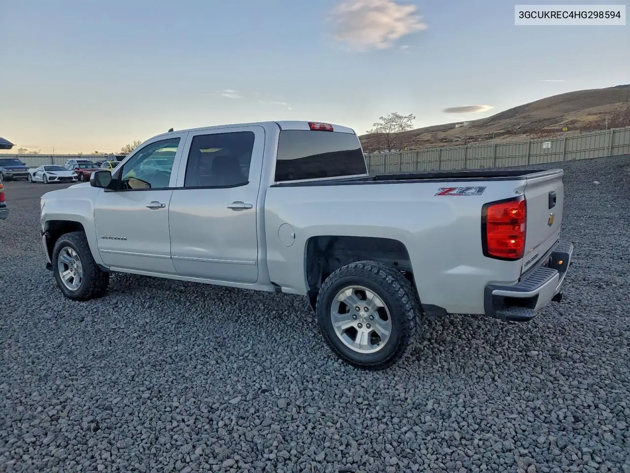 3GCUKREC4HG298594 2017 Chevrolet Silverado K1500 Lt