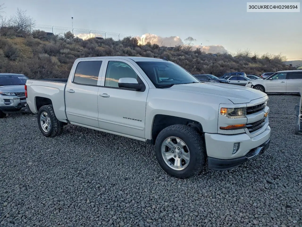 3GCUKREC4HG298594 2017 Chevrolet Silverado K1500 Lt
