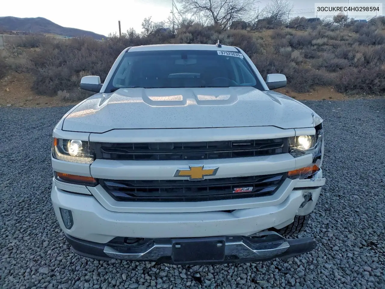 3GCUKREC4HG298594 2017 Chevrolet Silverado K1500 Lt
