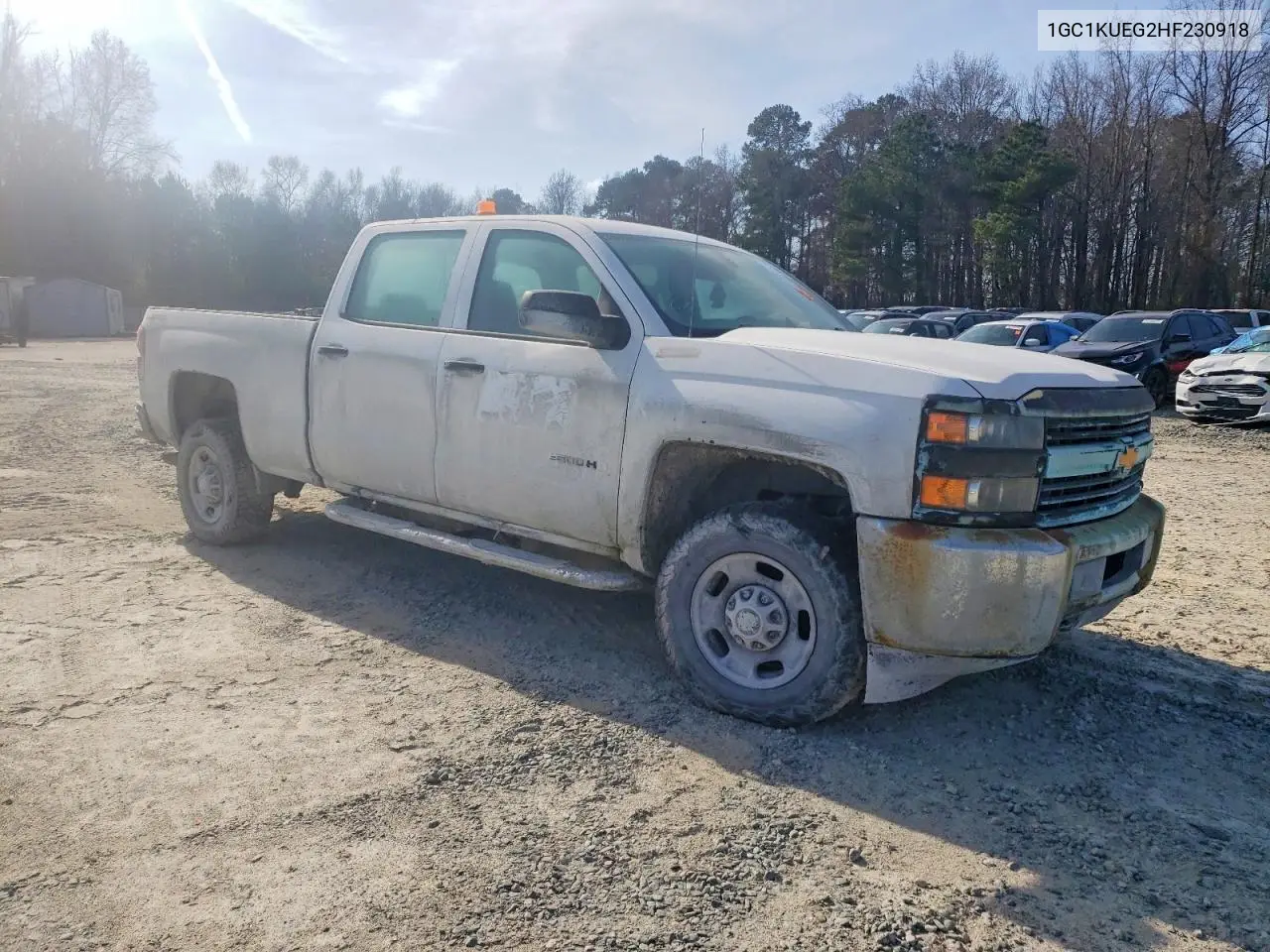 1GC1KUEG2HF230918 2017 Chevrolet Silverado K2500 Heavy Duty