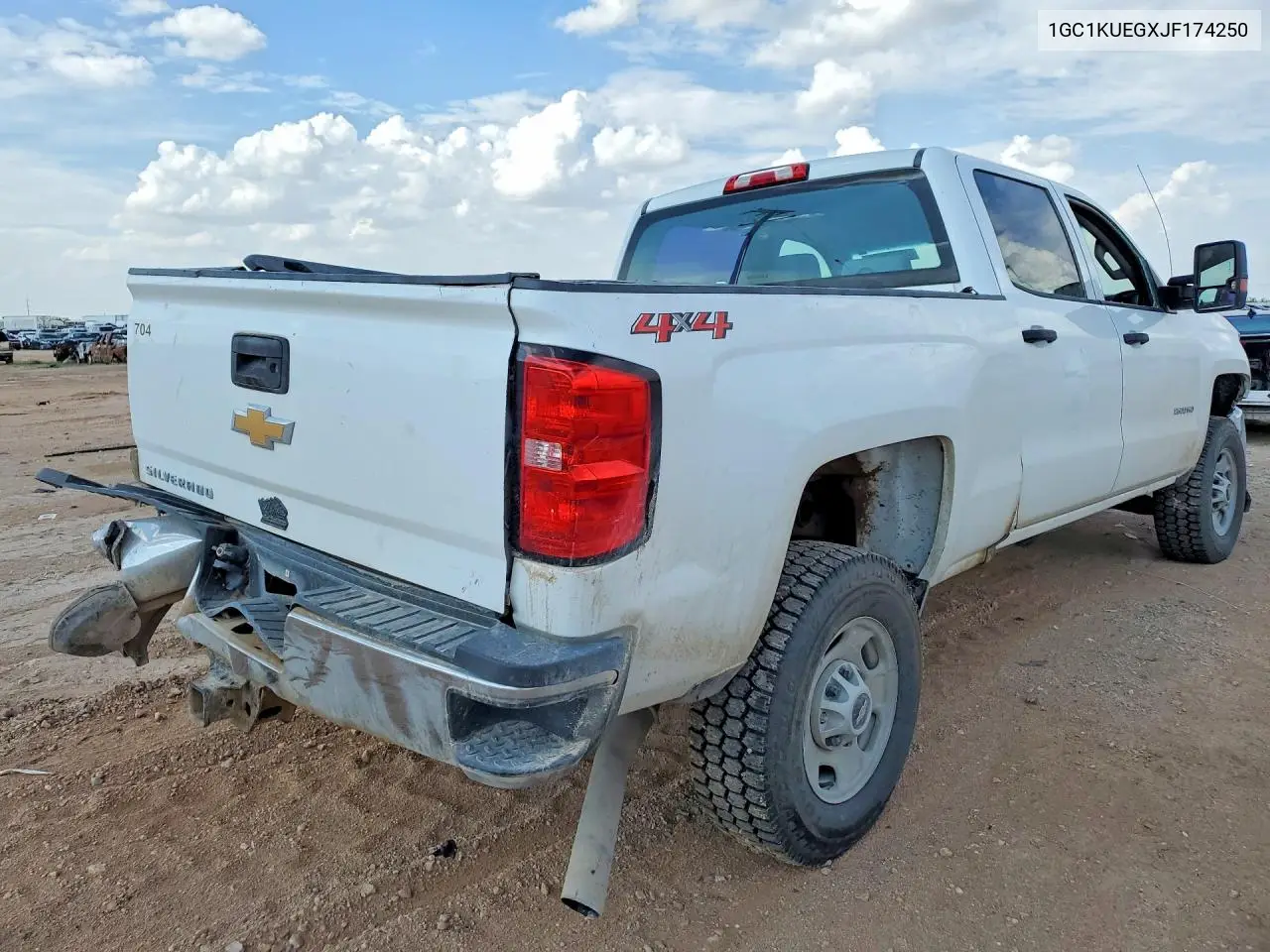 2018 Chevrolet Silverado K2500 Heavy Duty VIN: 1GC1KUEGXJF174250 Lot: 41634506