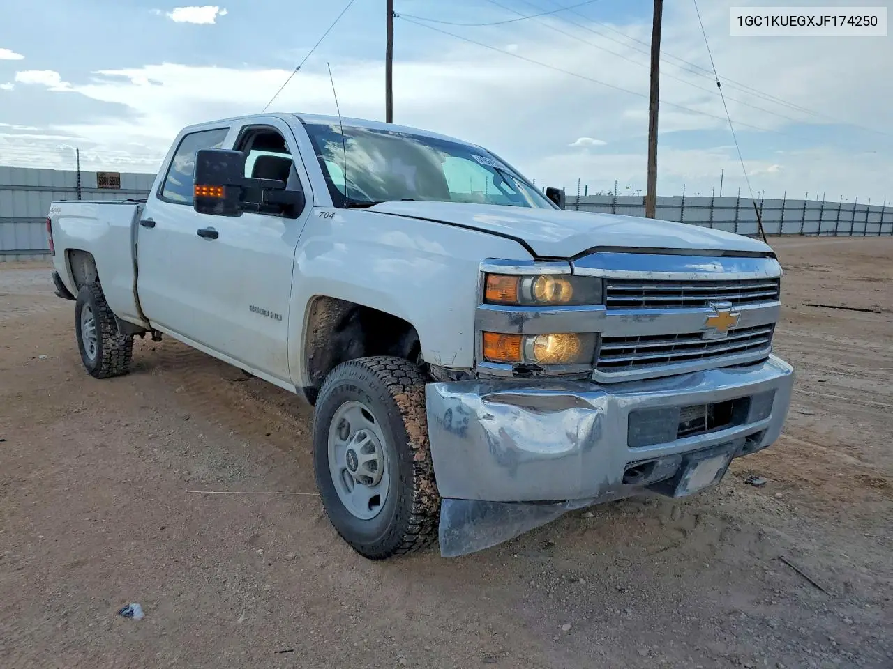 2018 Chevrolet Silverado K2500 Heavy Duty VIN: 1GC1KUEGXJF174250 Lot: 41634506