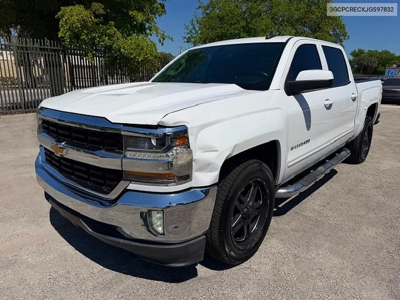 3GCPCRECXJG597832 2018 Chevrolet Silverado C1500 Lt
