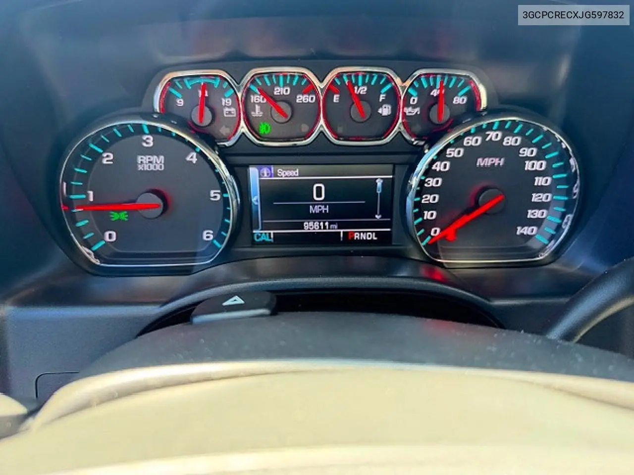 3GCPCRECXJG597832 2018 Chevrolet Silverado C1500 Lt