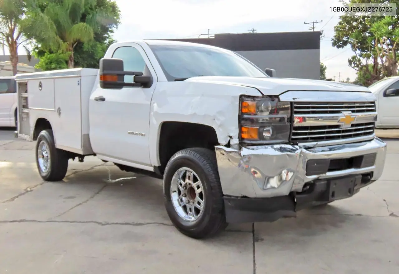 1GB0CUEGXJZ276725 2018 Chevrolet Silverado C2500 Heavy Duty