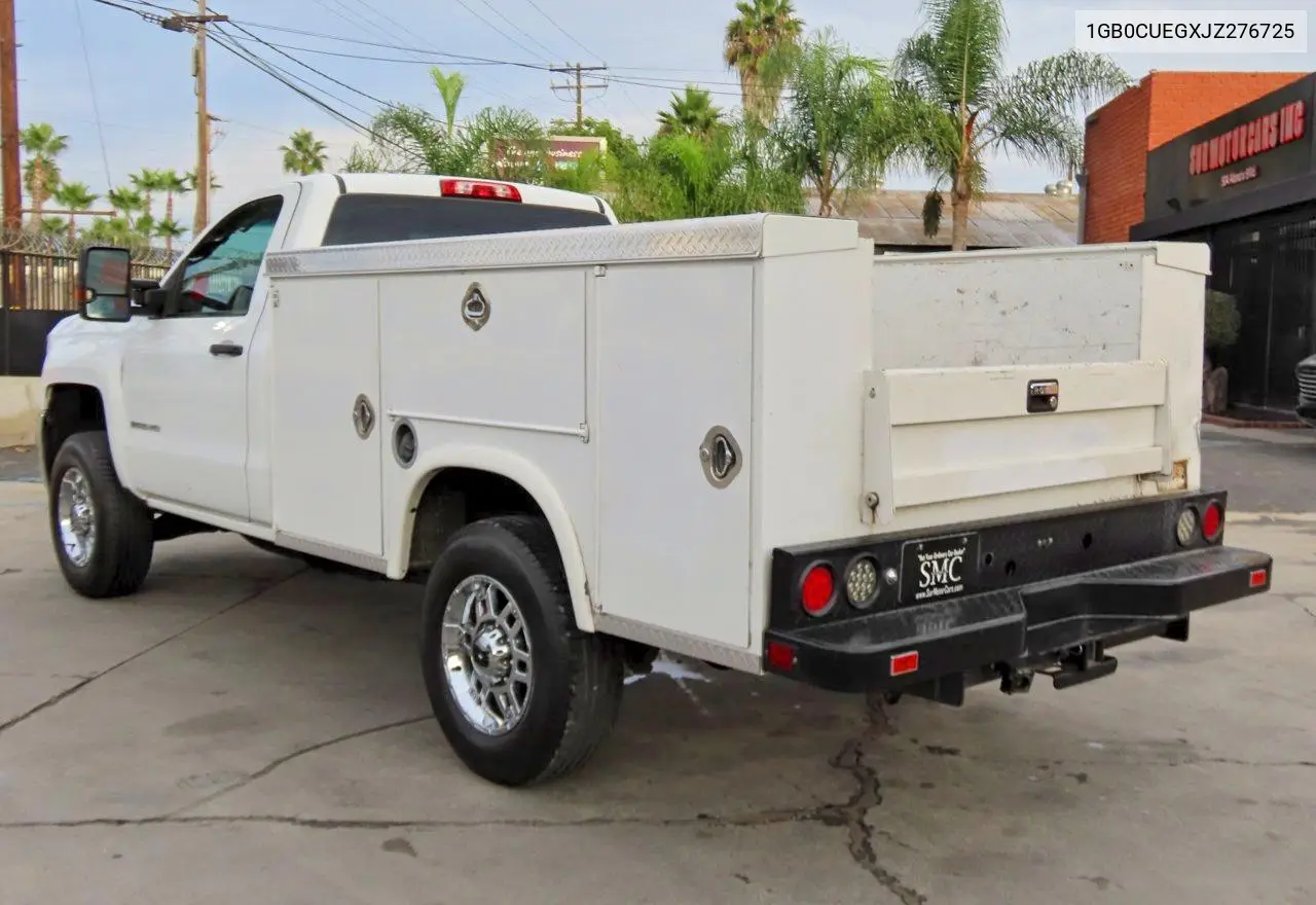 1GB0CUEGXJZ276725 2018 Chevrolet Silverado C2500 Heavy Duty