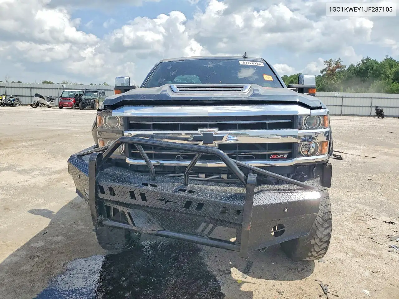 2018 Chevrolet Silverado K2500 Heavy Duty Ltz VIN: 1GC1KWEY1JF287105 Lot: 57228126