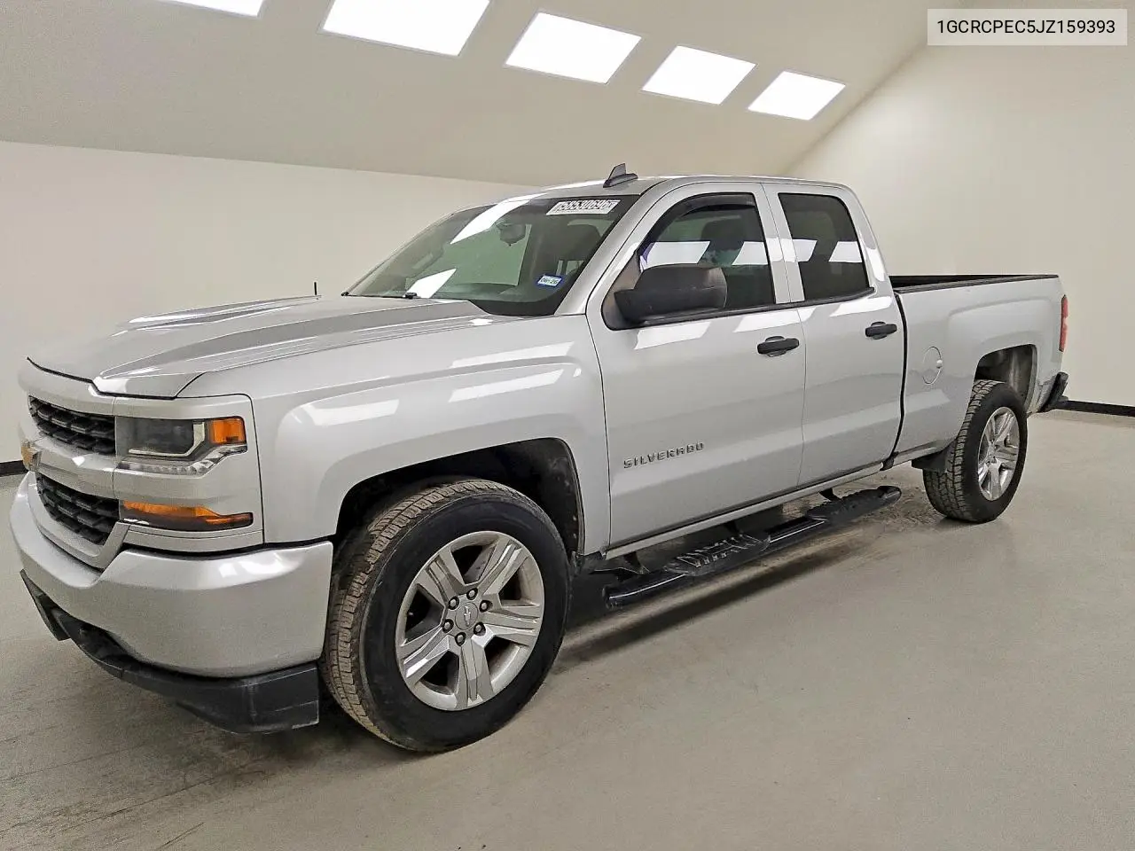 2018 Chevrolet Silverado C1500 Custom VIN: 1GCRCPEC5JZ159393 Lot: 58530696