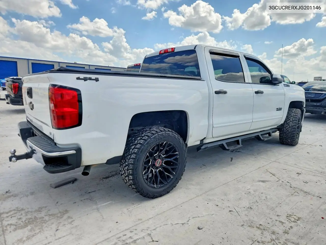 2018 Chevrolet Silverado C1500 Lt VIN: 3GCUCRERXJG201146 Lot: 59607086