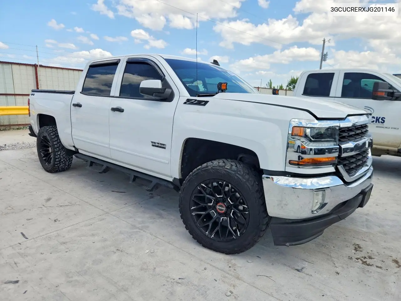 2018 Chevrolet Silverado C1500 Lt VIN: 3GCUCRERXJG201146 Lot: 59607086
