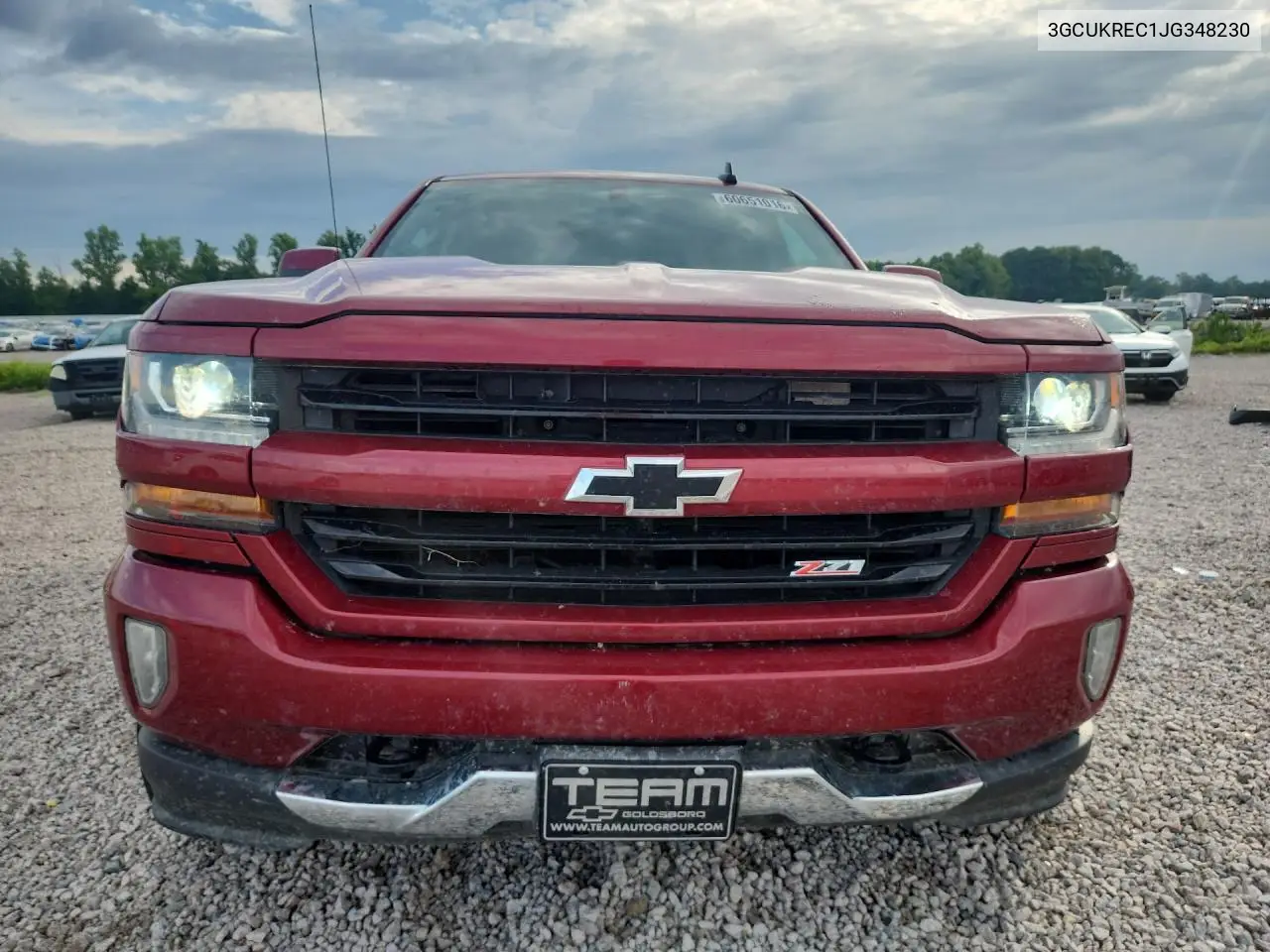 2018 Chevrolet Silverado K1500 Lt VIN: 3GCUKREC1JG348230 Lot: 60651016