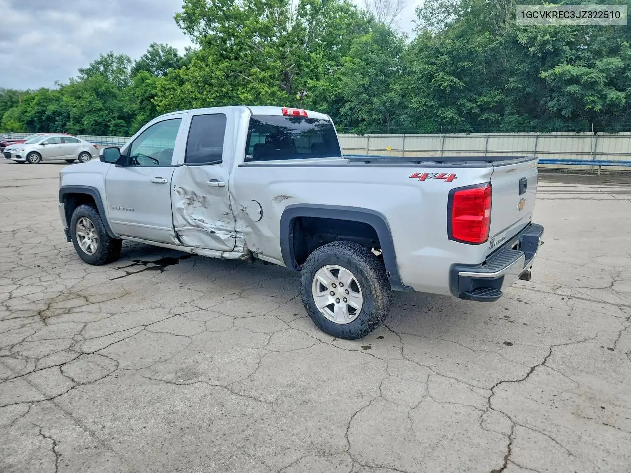 2018 Chevrolet Silverado K1500 Lt VIN: 1GCVKREC3JZ322510 Lot: 60801576