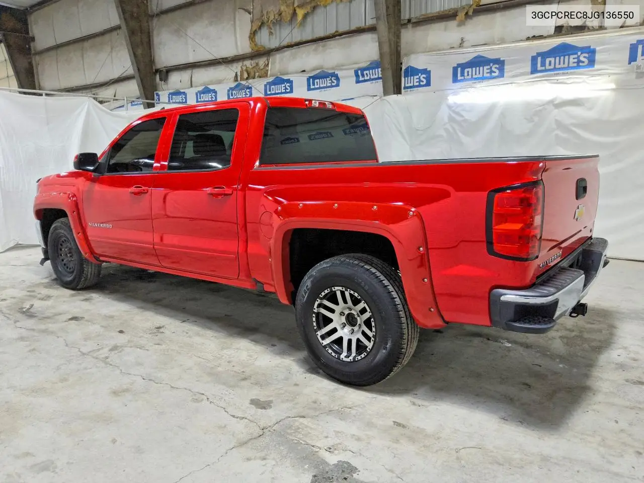 2018 Chevrolet Silverado C1500 Lt VIN: 3GCPCREC8JG136550 Lot: 60969126