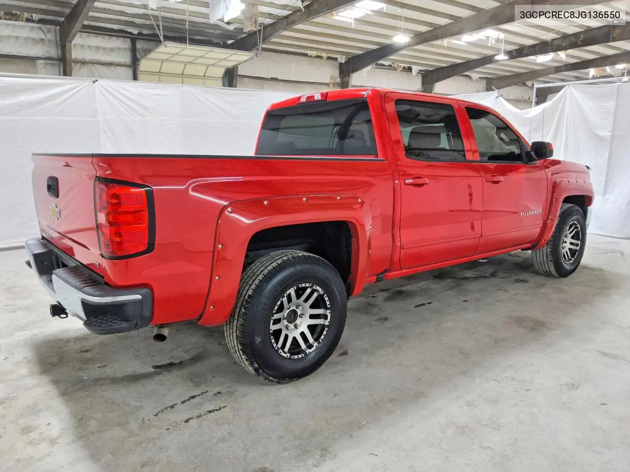 2018 Chevrolet Silverado C1500 Lt VIN: 3GCPCREC8JG136550 Lot: 60969126