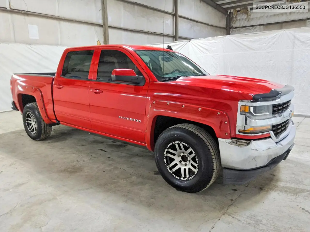 2018 Chevrolet Silverado C1500 Lt VIN: 3GCPCREC8JG136550 Lot: 60969126