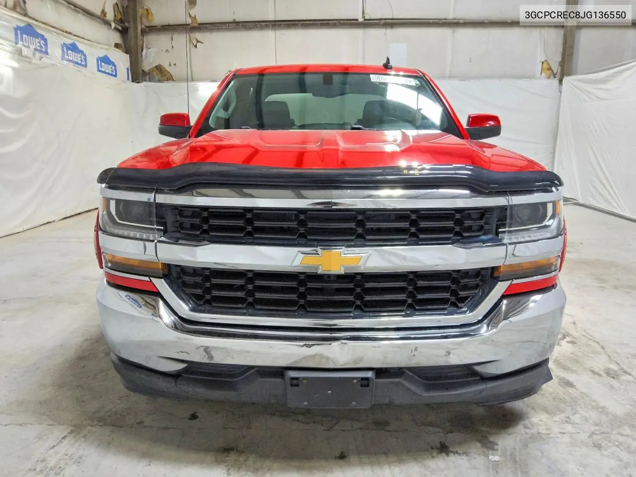 2018 Chevrolet Silverado C1500 Lt VIN: 3GCPCREC8JG136550 Lot: 60969126