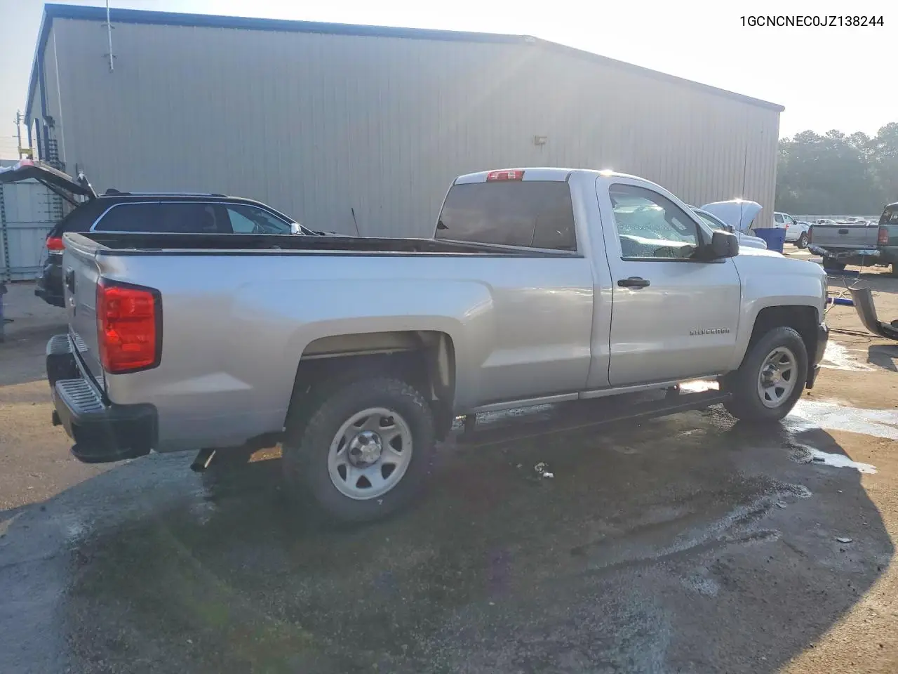 2018 Chevrolet Silverado C1500 VIN: 1GCNCNEC0JZ138244 Lot: 61644416