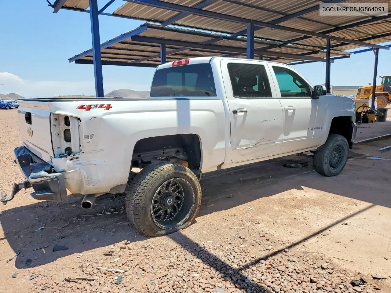 2018 Chevrolet Silverado K1500 Lt VIN: 3GCUKREC8JG564091 Lot: 61789636