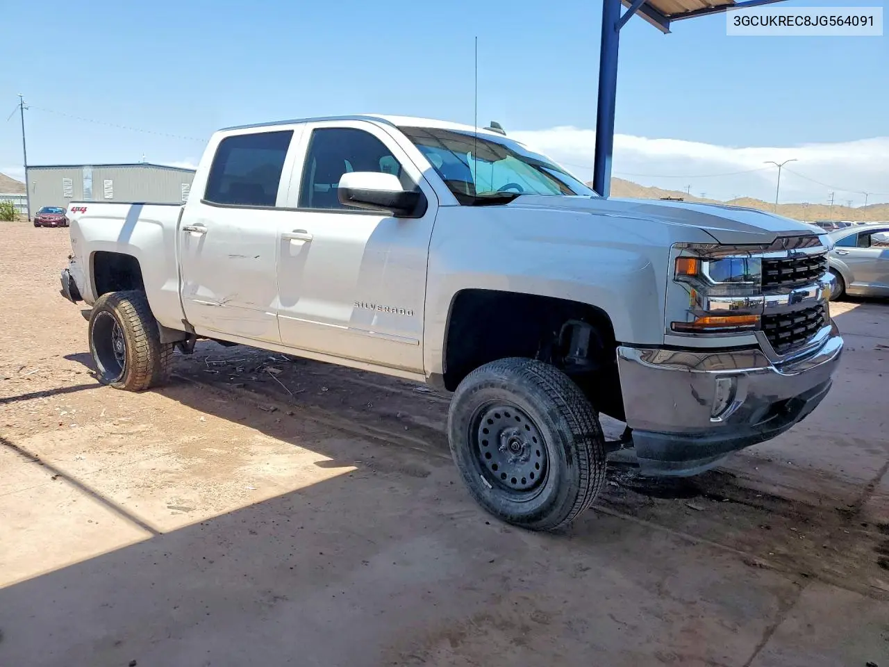 2018 Chevrolet Silverado K1500 Lt VIN: 3GCUKREC8JG564091 Lot: 61789636