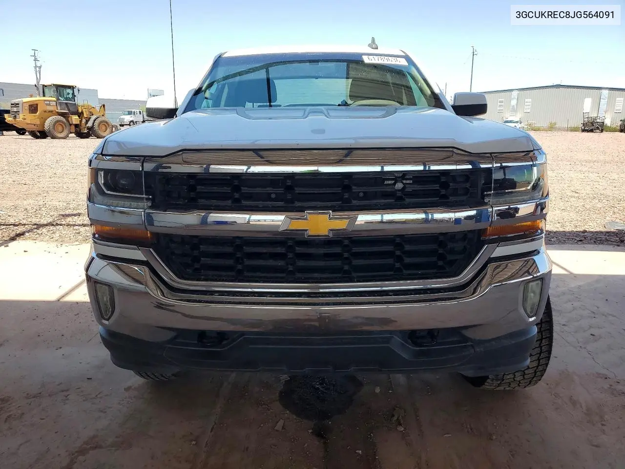2018 Chevrolet Silverado K1500 Lt VIN: 3GCUKREC8JG564091 Lot: 61789636