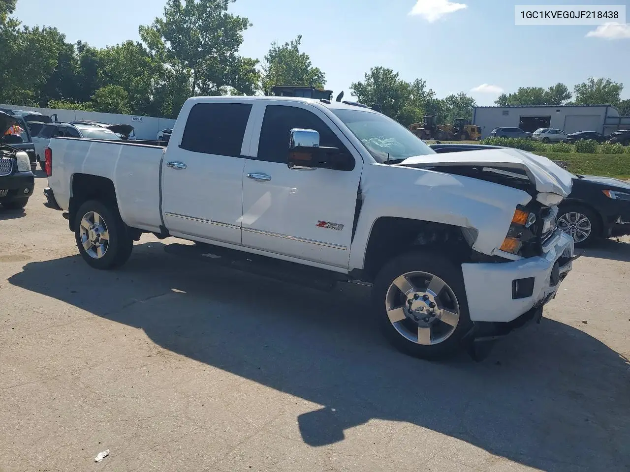 2018 Chevrolet Silverado K2500 Heavy Duty Lt VIN: 1GC1KVEG0JF218438 Lot: 61907616