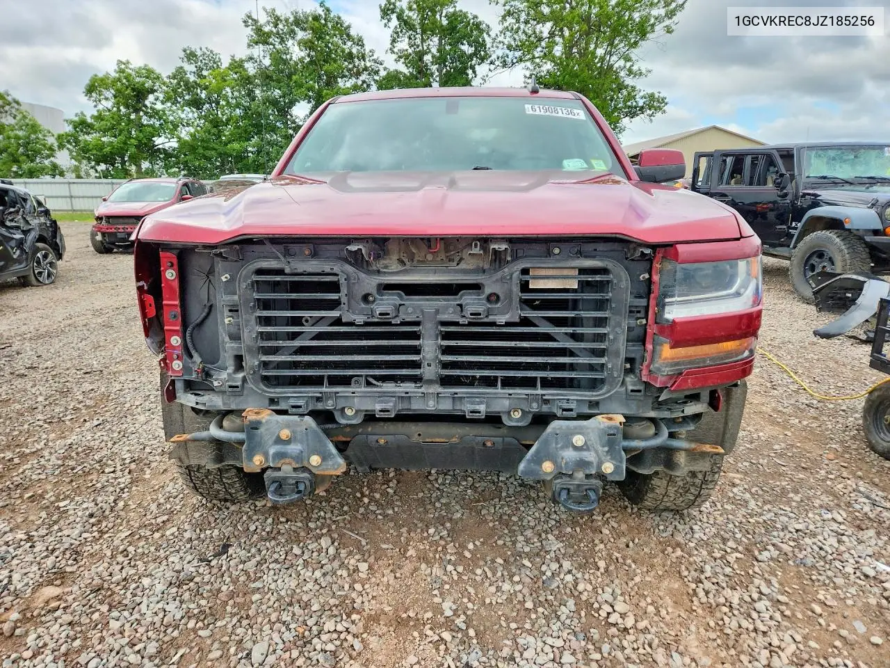 2018 Chevrolet Silverado K1500 Lt VIN: 1GCVKREC8JZ185256 Lot: 61908136