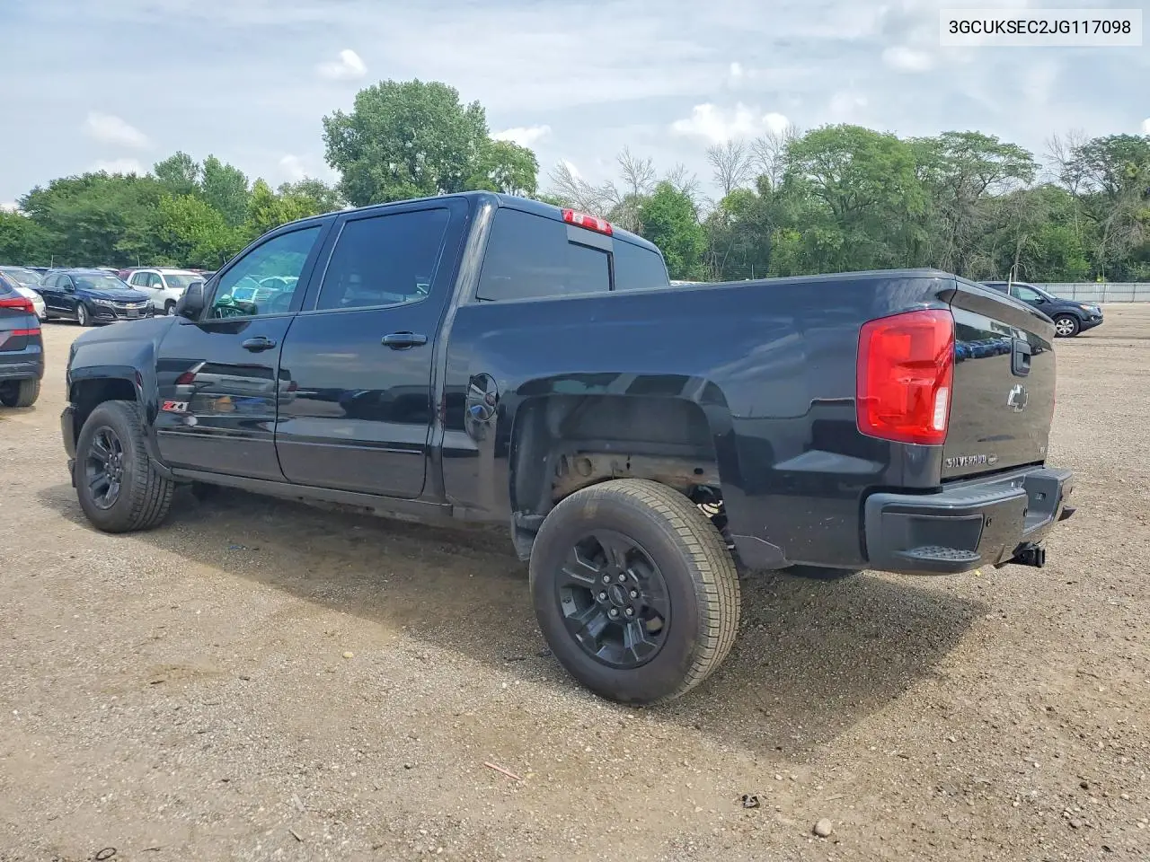2018 Chevrolet Silverado K1500 Ltz VIN: 3GCUKSEC2JG117098 Lot: 61941466