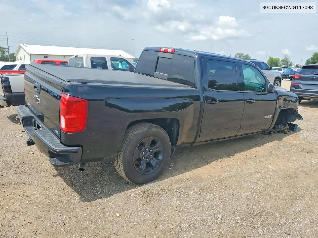 2018 Chevrolet Silverado K1500 Ltz VIN: 3GCUKSEC2JG117098 Lot: 61941466