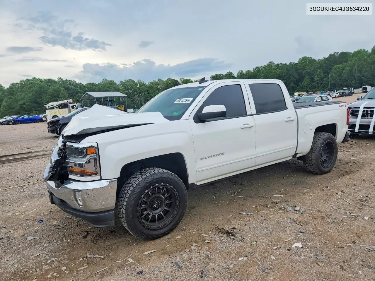 2018 Chevrolet Silverado K1500 Lt VIN: 3GCUKREC4JG634220 Lot: 62013296