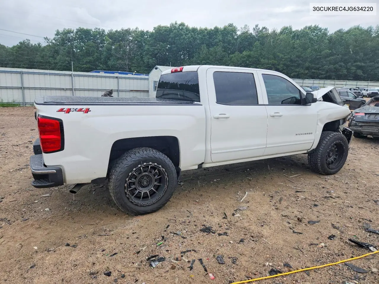 2018 Chevrolet Silverado K1500 Lt VIN: 3GCUKREC4JG634220 Lot: 62013296