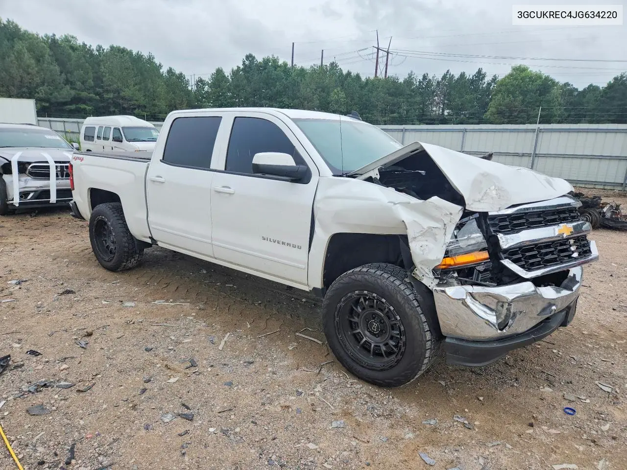 2018 Chevrolet Silverado K1500 Lt VIN: 3GCUKREC4JG634220 Lot: 62013296