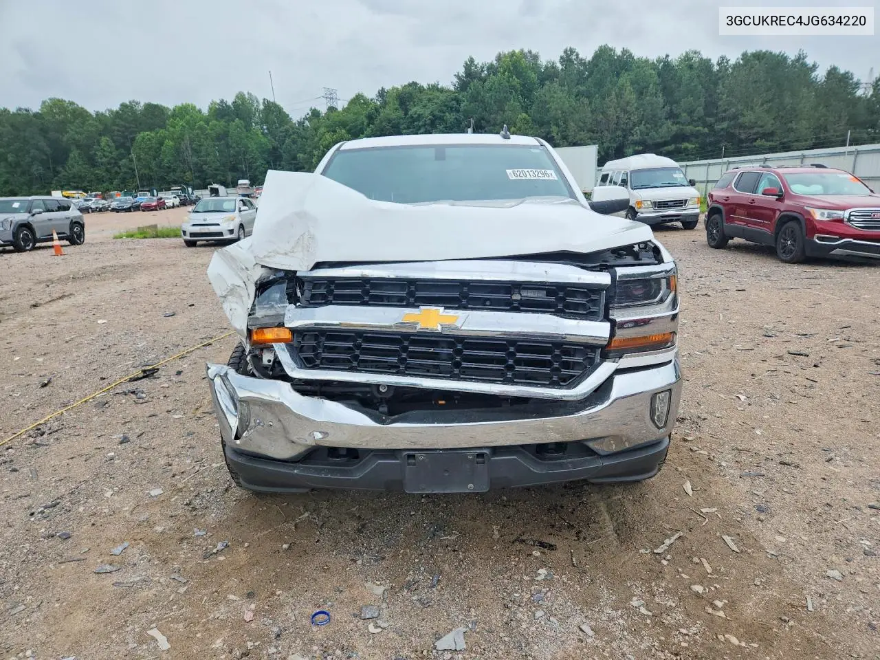 2018 Chevrolet Silverado K1500 Lt VIN: 3GCUKREC4JG634220 Lot: 62013296