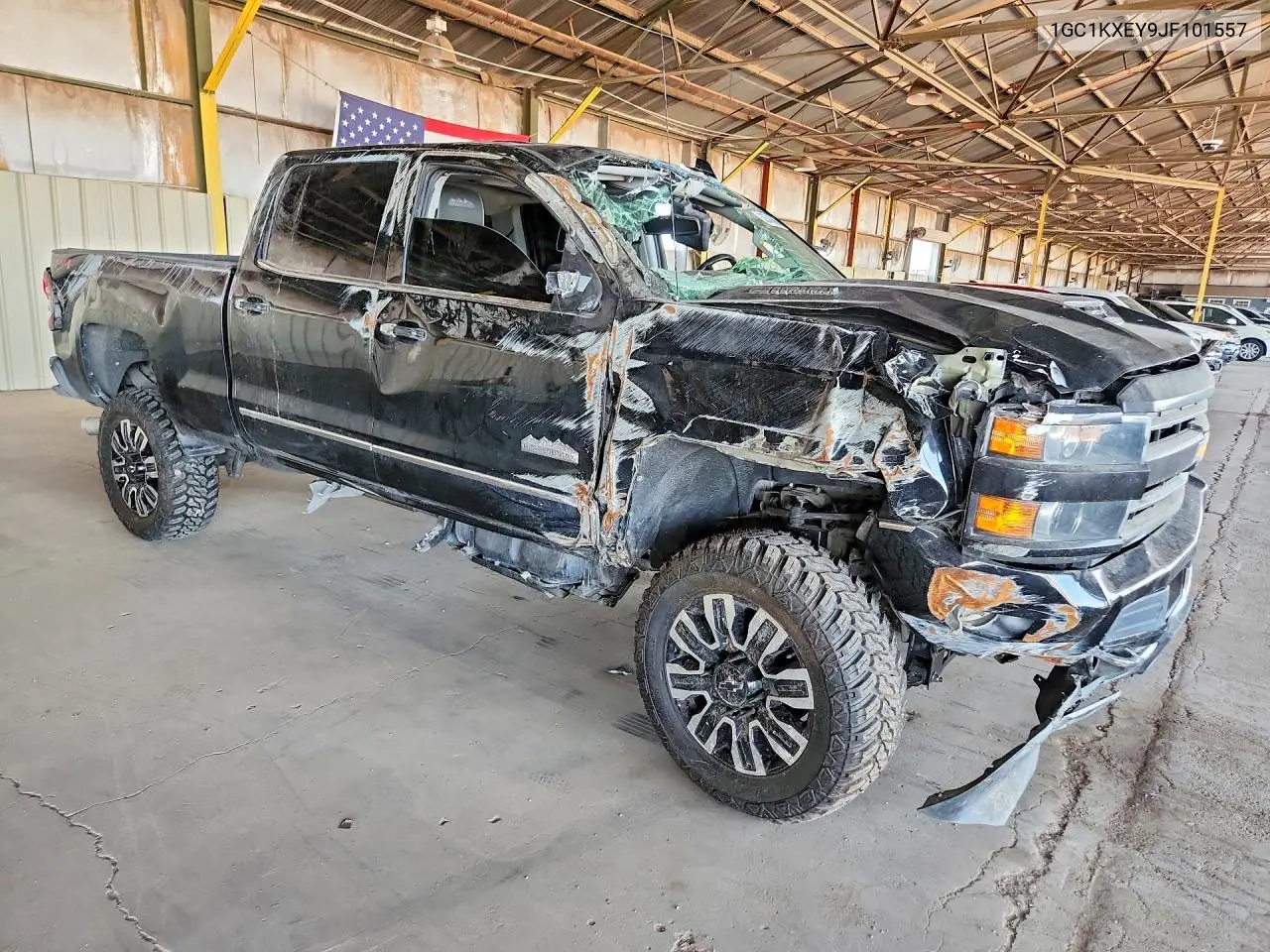 1GC1KXEY9JF101557 2018 Chevrolet Silverado K2500 High Country
