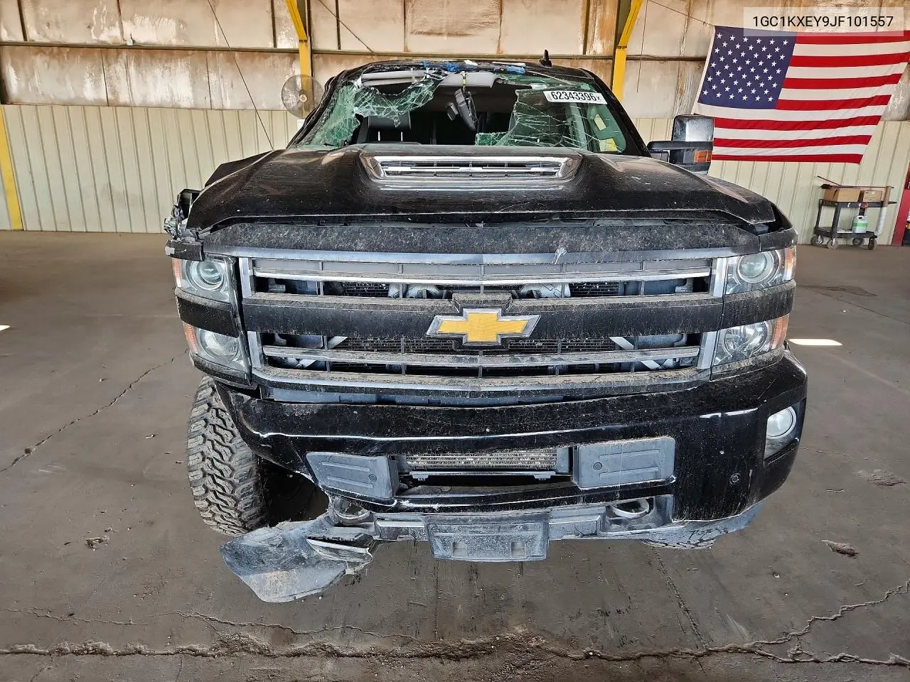 1GC1KXEY9JF101557 2018 Chevrolet Silverado K2500 High Country