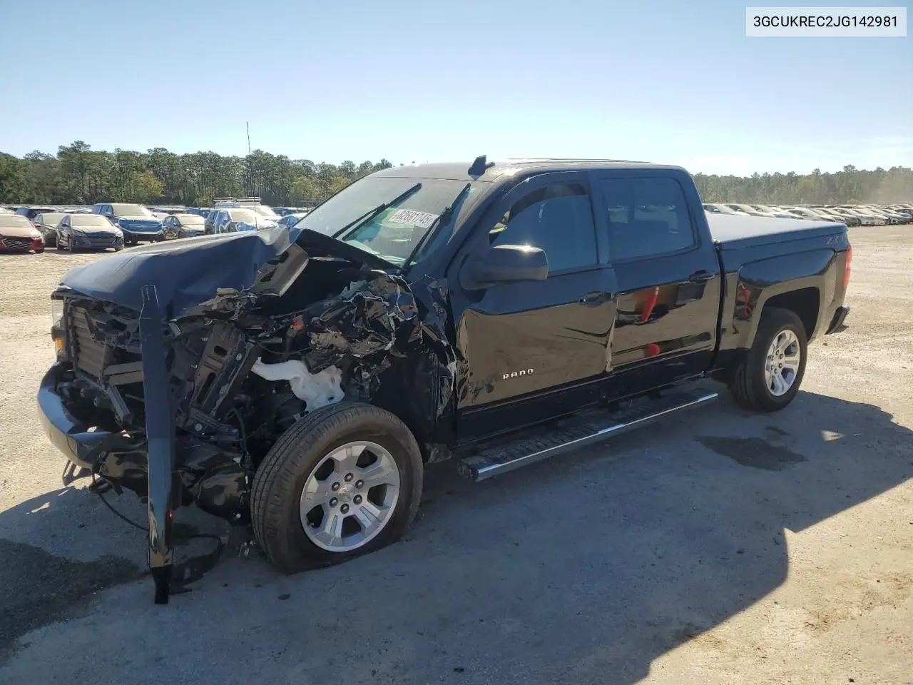 3GCUKREC2JG142981 2018 Chevrolet Silverado K1500 Lt