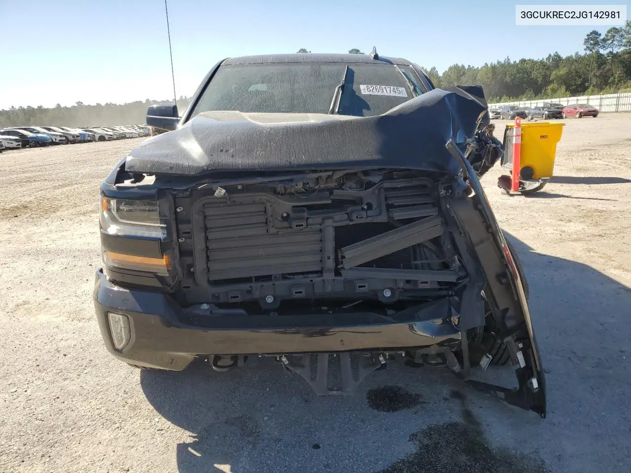 3GCUKREC2JG142981 2018 Chevrolet Silverado K1500 Lt
