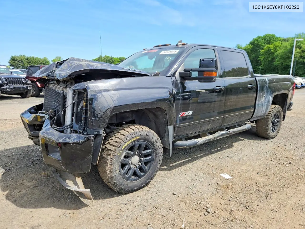 1GC1KSEY0KF103220 2019 Chevrolet Silverado K2500 Heavy Duty Lt