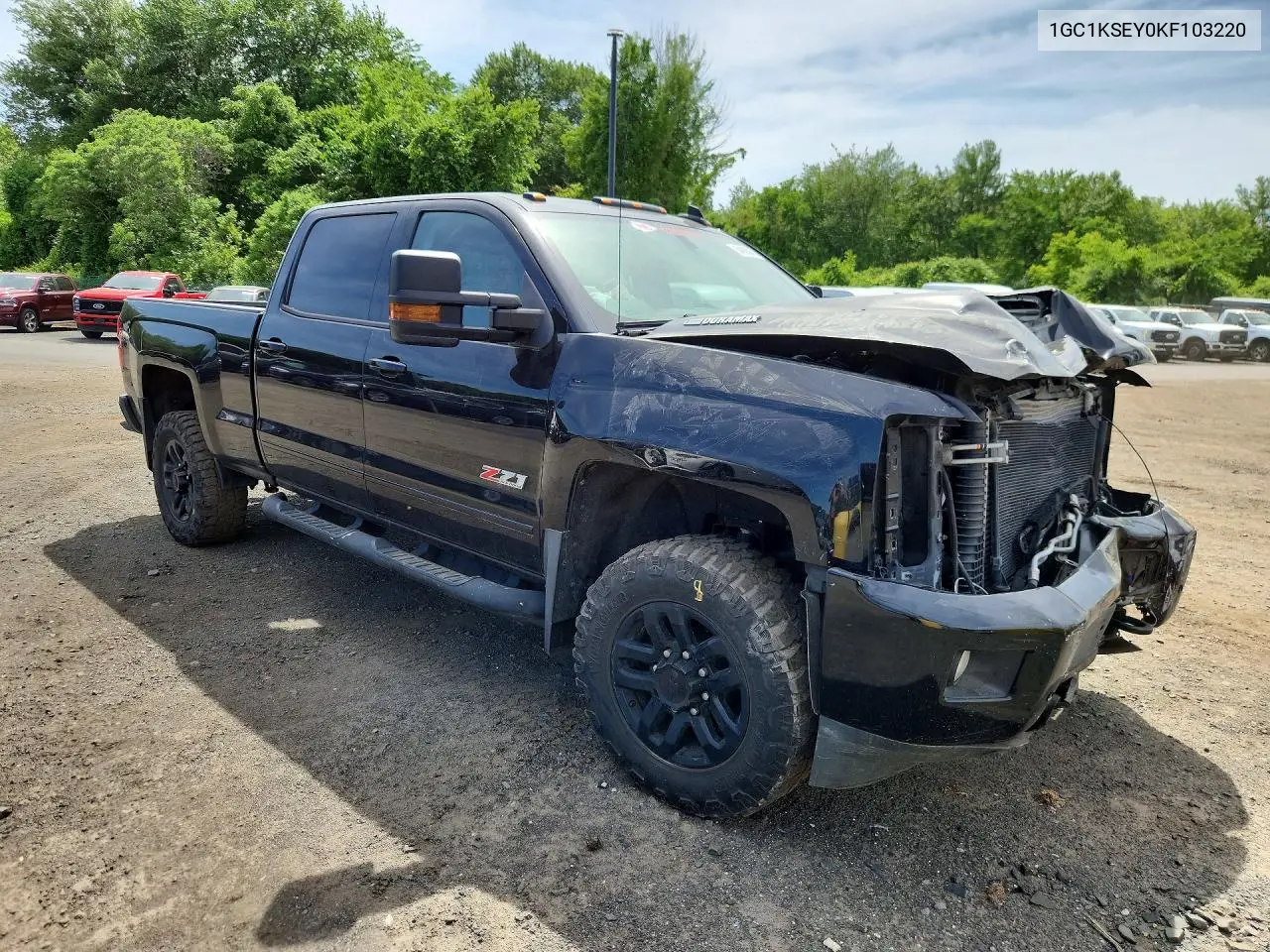 1GC1KSEY0KF103220 2019 Chevrolet Silverado K2500 Heavy Duty Lt
