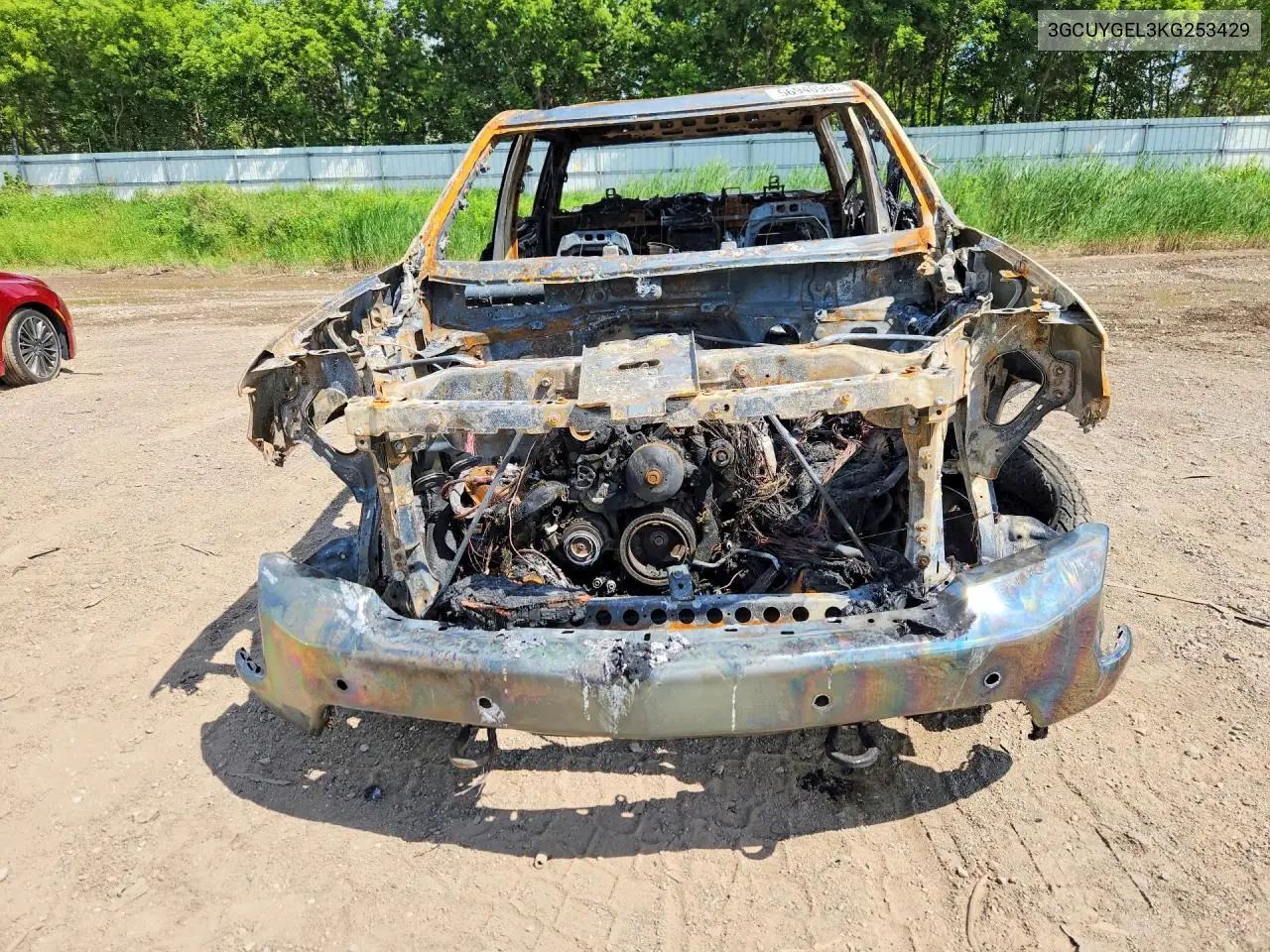 2019 Chevrolet Silverado K1500 Ltz VIN: 3GCUYGEL3KG253429 Lot: 56940986
