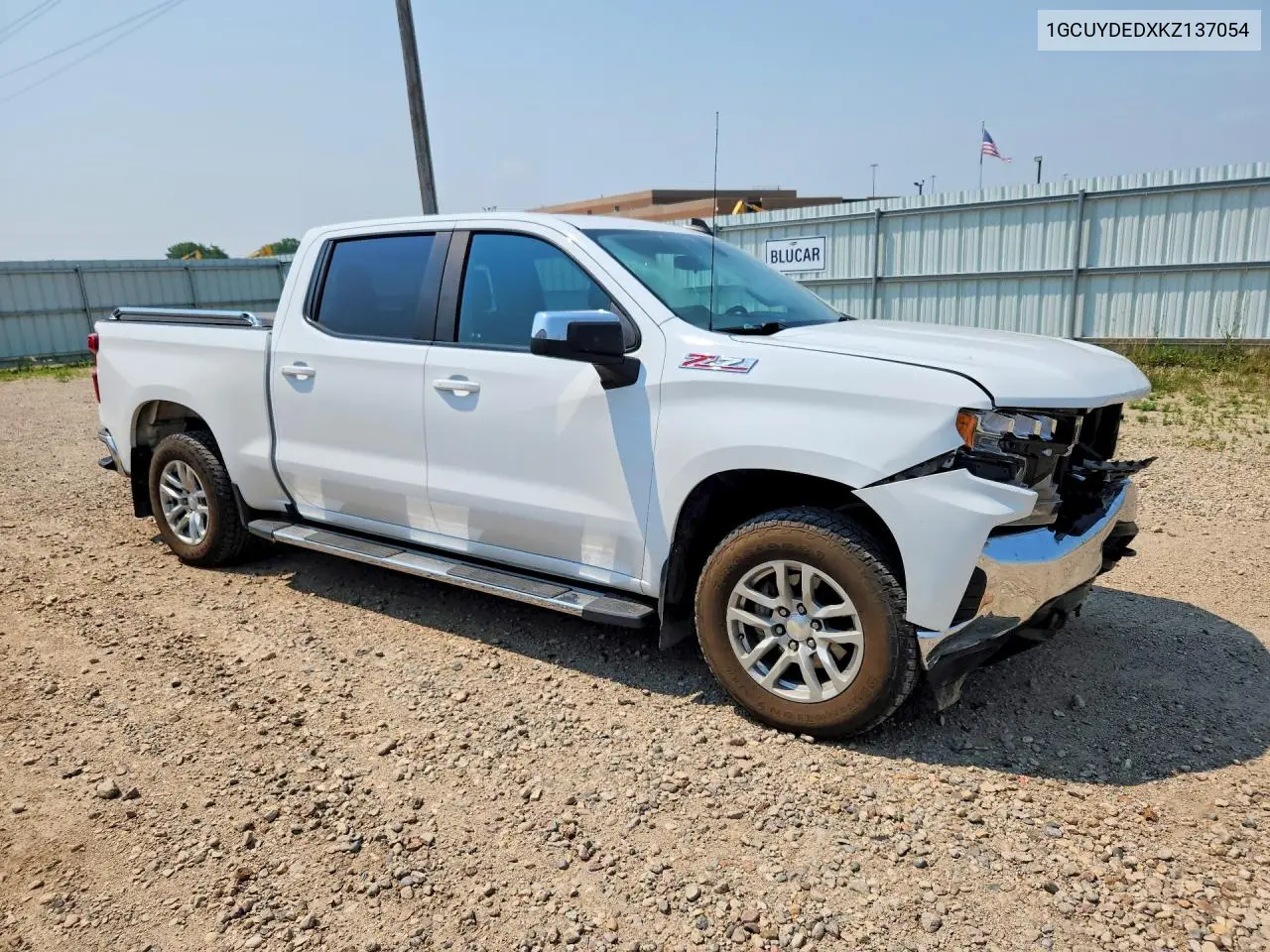 2019 Chevrolet Silverado K1500 Lt VIN: 1GCUYDEDXKZ137054 Lot: 59270566